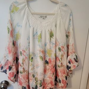 Zac & Rachel smocked summer top